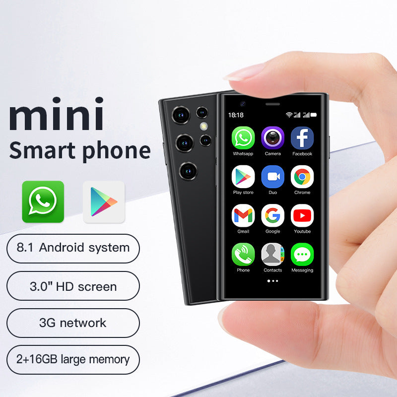 Mini Smart Mobile Phone Compact Design for Easy Portability